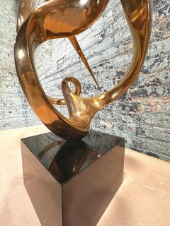 Antonio Gresiaga Kieff Antonio Gresiaga Kieff Abstract Bronze Sculpture 1970 - 3459256