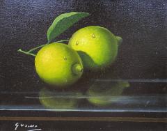 Antonio Gusini Still Life with Limes  - 1824599