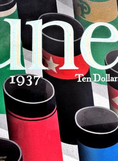 Antonio Petruccelli Fortune Magazine Cover 1937 Original Artwork Exhibited at Met Museum - 4587333