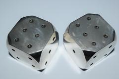 Antonio Pineda Dice Salt and Peppers Sterling Silver Taxco - 986997