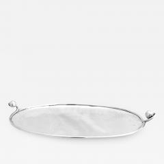 Antonio Pineda Hand Forged Sterling Silver Tray by Antonio Pineda - 3056878