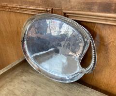 Antonio Pineda Mexican Modernist Silver Tray by Antonio Pineda - 1310004