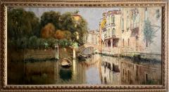 Antonio Reyna Palaces by a Canal Venice - 4530927
