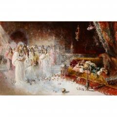 Antonio Rivas Dream Serenade Orientalist oil painting by Antonio Rivas - 3318778