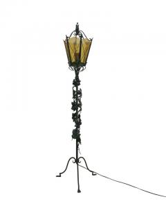 Antti Hakkarainen Antti Hakkarainen Green Vine Floor Lamp 1930s 1940s Taidetakamo A Hakkarainen - 4165319