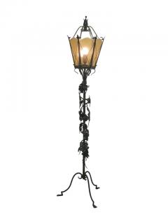 Antti Hakkarainen Antti Hakkarainen Green Vine Floor Lamp 1930s 1940s Taidetakamo A Hakkarainen - 4165320