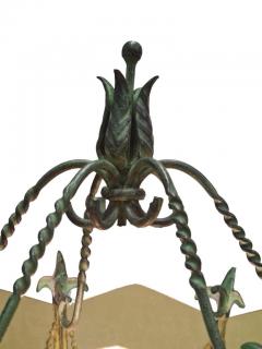 Antti Hakkarainen Antti Hakkarainen Green Vine Floor Lamp 1930s 1940s Taidetakamo A Hakkarainen - 4165321