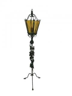 Antti Hakkarainen Antti Hakkarainen Green Vine Floor Lamp 1930s 1940s Taidetakamo A Hakkarainen - 4165323