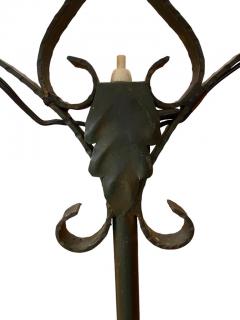 Antti Hakkarainen Antti Hakkarainen Wrought Iron Floor Lamp Mid 20th Century - 3977166