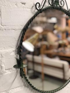 Antti Hakkarainen Antti Hakkarainen Wrought Iron Wall Mirror Taidetakomo Hakkarainen 1930s - 4107734