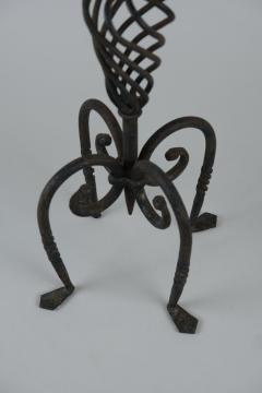 Antti Hakkarainen Decorative Antti Hakkarainen Torch re Birdbath in Wrought Iron and Copper - 4183824