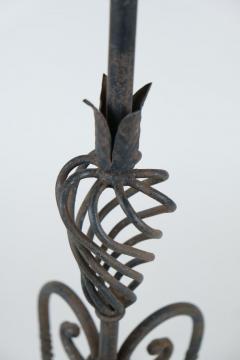 Antti Hakkarainen Decorative Antti Hakkarainen Torch re Birdbath in Wrought Iron and Copper - 4183825