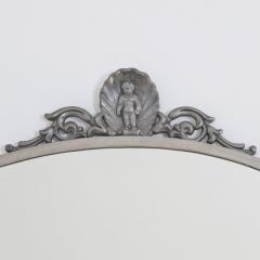 Antti Hakkarainen Nordic Classicm Pewter Wall Mirror Taidetakomo A Hakkarainen 1930s - 4637336