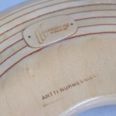 Antti Nurmesniemi Iconic Antti Nurmesniemi Sauna Horseshoe Stool for Palace Hotel Helsinki 1952 - 4542207