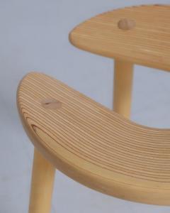 Antti Nurmesniemi Iconic Antti Nurmesniemi Sauna Horseshoe Stool for Palace Hotel Helsinki 1952 - 4542210