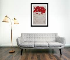 Anya Spielman Flutter Abstract painting 2009 - 3776596