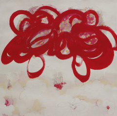 Anya Spielman Flutter Abstract painting 2009 - 3776603
