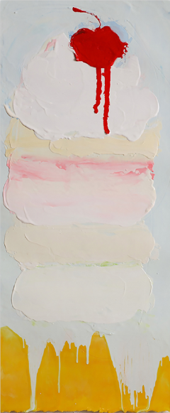 Anya Spielman Incarnadine Abstract painting 2011 - 3776632