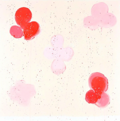 Anya Spielman Volley Abstract painting 2017 - 3776626