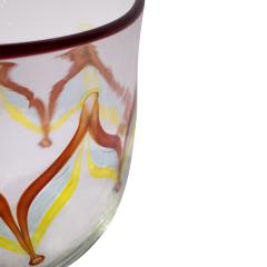 Anzolo Fuga Anzolo Fuga Hand Blown Glass Vase From The Pavone Series 1957 60 - 4459946