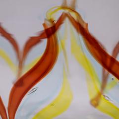 Anzolo Fuga Anzolo Fuga Hand Blown Glass Vase From The Pavone Series 1957 60 - 4459947