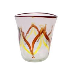 Anzolo Fuga Anzolo Fuga Hand Blown Glass Vase From The Pavone Series 1957 60 - 4459950
