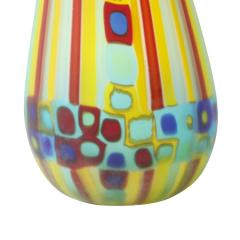Anzolo Fuga Anzolo Fuga Rare Hand Blown Glass Vase with Corroso Finish 1958 60 - 2461837