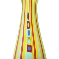 Anzolo Fuga Anzolo Fuga Rare Hand Blown Glass Vase with Corroso Finish 1958 60 - 2461838