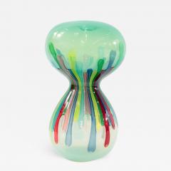 Anzolo Fuga Anzolo Fuga Rare Hand Blown Hourglass Vase ca 1960 - 600832