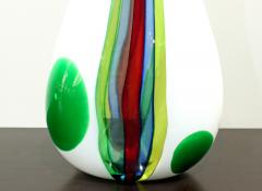 Anzolo Fuga Exceptional Hand Blown Glass Spots Vase by Anzolo Fuga for A V E M  - 200887