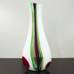 Anzolo Fuga Exceptional Hand Blown Glass Spots Vase by Anzolo Fuga for A V E M  - 200890