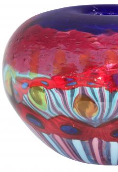 Anzolo Fuga Exceptional Hand Blown Glass Vase by Anzolo Fuga for A V E M  - 202380