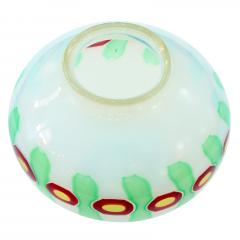 Anzolo Fuga Hand Blown Glass Murrine Incatenate Vase by Anzolo Fuga for A V E M  - 202336