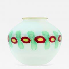 Anzolo Fuga Hand Blown Glass Murrine Incatenate Vase by Anzolo Fuga for A V E M  - 202930