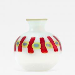 Anzolo Fuga Hand Blown Glass Murrine Incatenate Vase by Anzolo Fuga for A V E M  - 202931