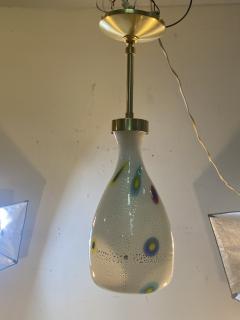 Anzolo Fuga MODERNIST MID CENTURY PAIR OF MURANO GLASS PENDANT LIGHTS BY ANZOLO FUGA - 2468972