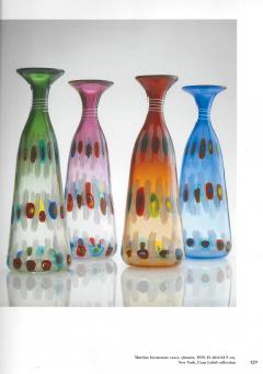 Anzolo Fuga Rare set of Hand Blown Glass Vases by Anzolo Fuga for A V E M  - 202184