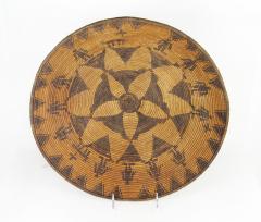 Apache or Yavapai basket with figures animals and crosses - 1679822