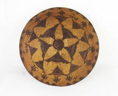 Apache or Yavapai basket with figures animals and crosses - 1679828