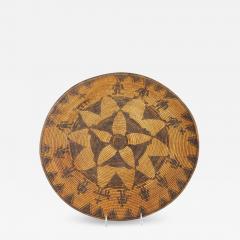 Apache or Yavapai basket with figures animals and crosses - 1680669