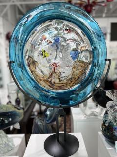 Aquarium Disc from Murano Italy - 3249692