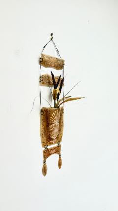 Arabesque Wall Hanging Vase by Michael Frances Higgins - 4399049