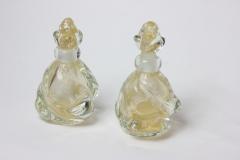 Archimede Seguso Archimede Seguso Blown Glass Perfume Bottle Vanity Set 1950 Italy - 2269171
