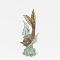 Archimede Seguso Archimede Seguso Italian Mid Century Modern Murano Glass Fish Sculpture - 4513406