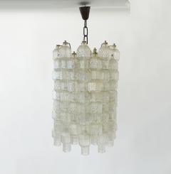 Archimede Seguso Archimede Seguso Murano Glass Ceiling Lamp Italy 1950s - 3544323