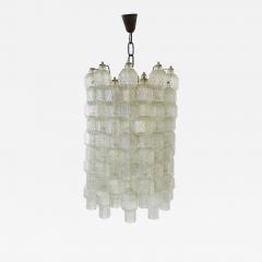 Archimede Seguso Archimede Seguso Murano Glass Ceiling Lamp Italy 1950s - 3546877