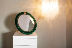 Archimede Seguso Large Italian Table Mirror by Archimede Seguso for Seguso 1950s - 2090867