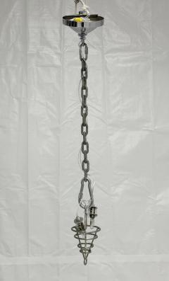 Archimede Seguso Large Vintage Murano Hand Blown Glass Chandelier Italian Modern Lighting - 4725856