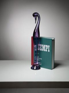 Archimede Seguso Murano Glass Heron by Archimede Seguso for Seguso - 4724650