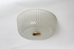 Archimede Seguso Murano glass ceiling flush mount light for Seguso - 4152325